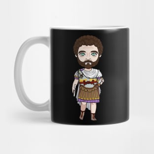 Pax Romana Personified: A Regal Design Celebrating the Reign of Emperor Antoninus Pius Mug